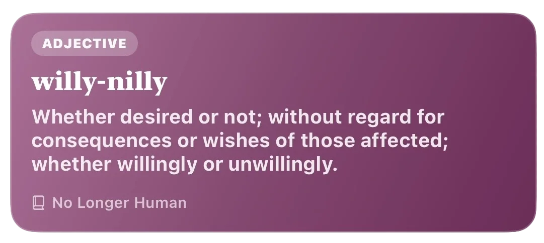 Vocabulary Card
